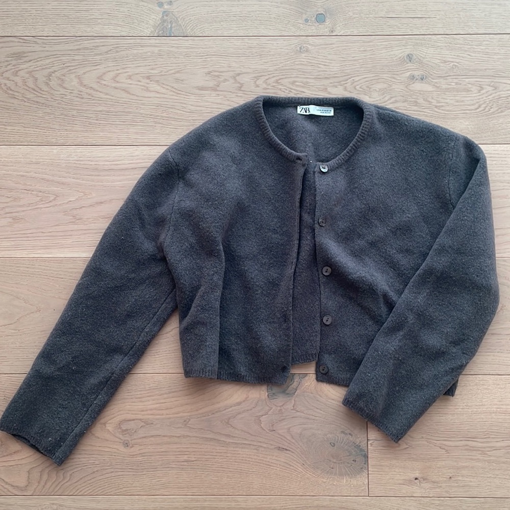 Zara Cropped Cardigan